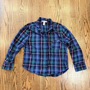 Victoria's Secret Taille moyenne womens shirt size Small color Plaid